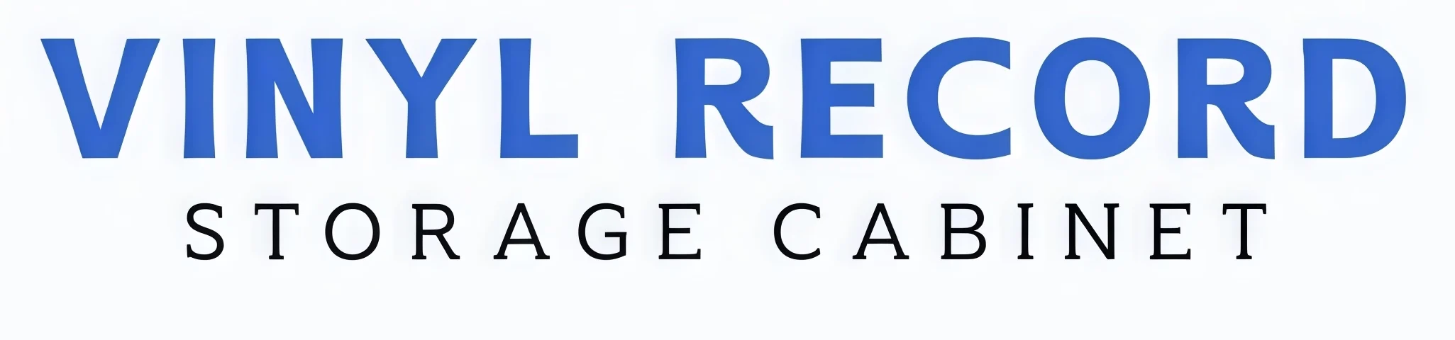 Vinyl Record Storage Cabinet